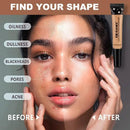 High Coverage Waterproof Concealer Stick for Dark Circles and Blemishes