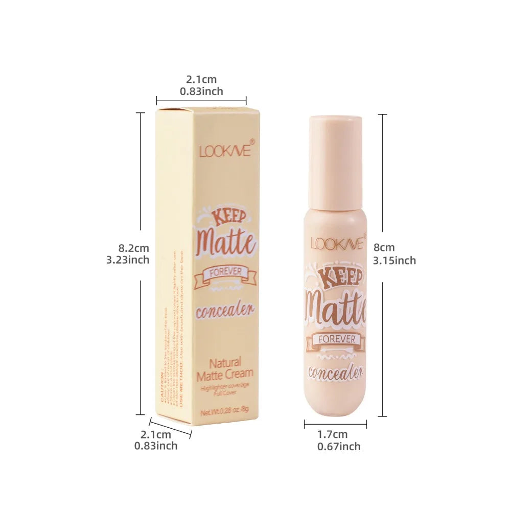 Full Coverage Matte Liquid Concealer Stick - 6 Colors