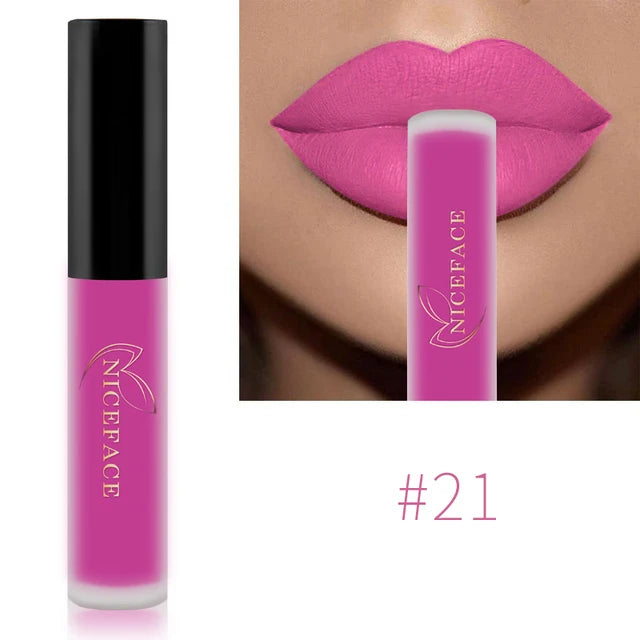 Waterproof Matte Liquid Lipstick Long Lasting Lip Gloss