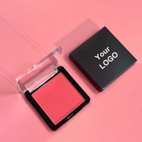 10pcs Pink Matte Pressed Powder Blush Palette Wholesale Bulk