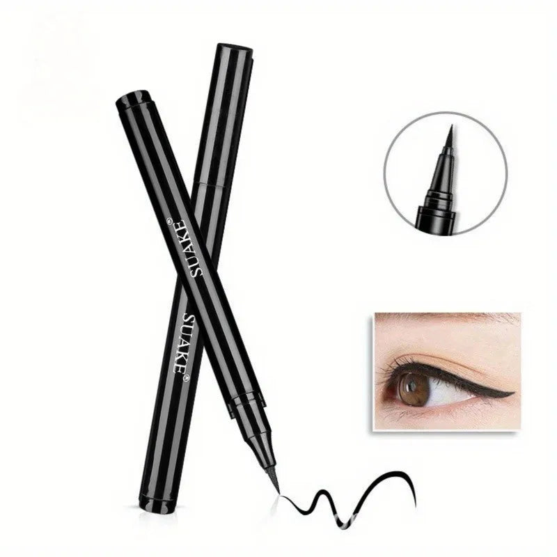 Waterproof and Smudge-Proof Black Eyeliner Pencil