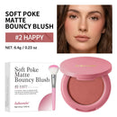 Cream-to-Powder Blush with Brush