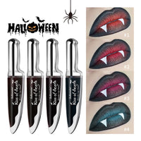 Bloody Gothic Matte Lip Stain for Halloween Cosplay Makeup