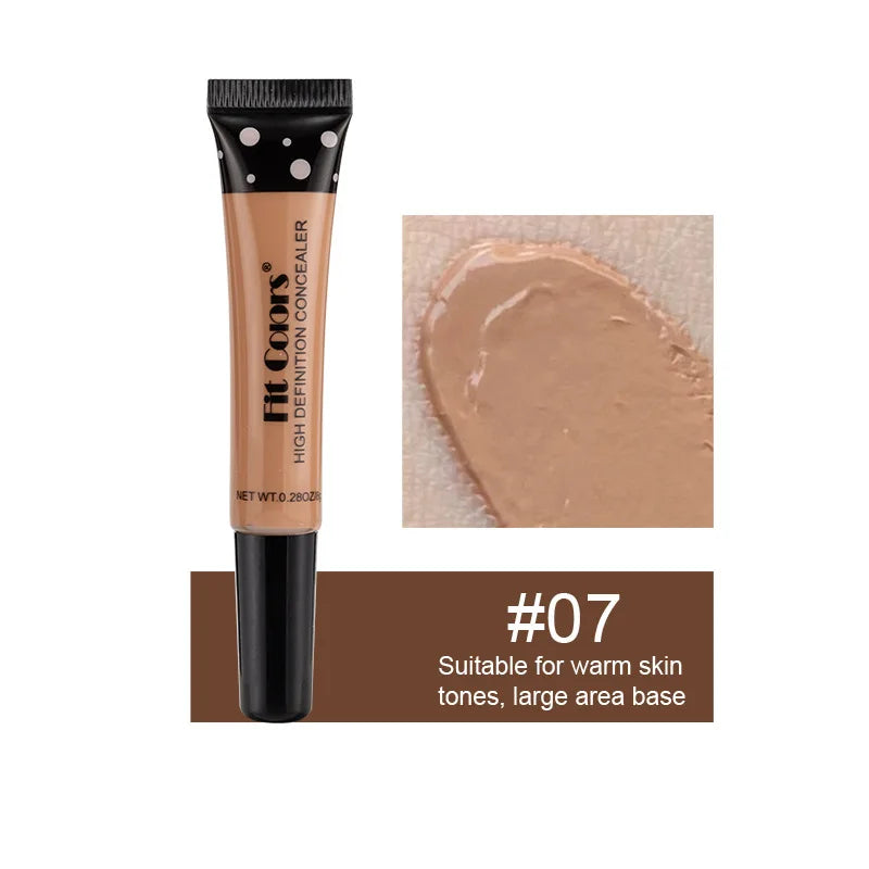 High Coverage Waterproof Concealer Stick for Dark Circles and Blemishes