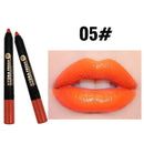 9-Color Matte Velvet Lipstick Pen - Long Lasting & Waterproof