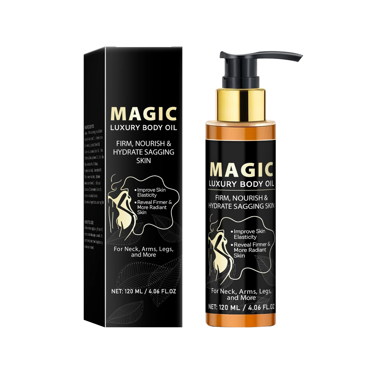 Tightening and Brightening Anti-Cellulite Body Massage Oil