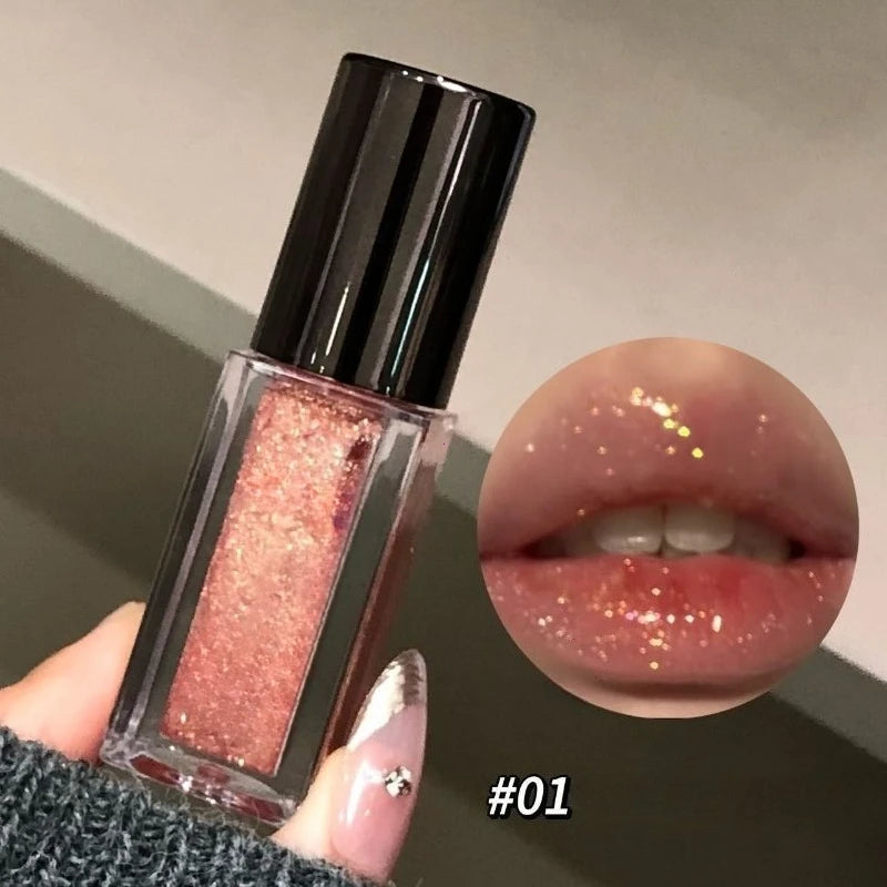 Multichrome Diamond Shimmer Mirror-Shine Lip Gloss