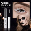3-Piece Halloween Makeup Kit with Mascara, White Foundation, and Black Face Paint Stick