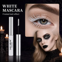3-Piece Halloween Makeup Kit with Mascara, White Foundation, and Black Face Paint Stick