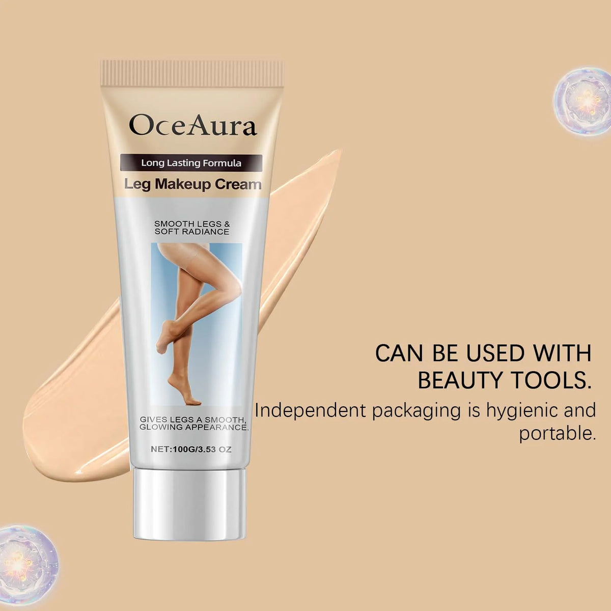 100g Waterproof Long Lasting Body Foundation and Leg Makeup Cream