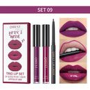 3pcs Matte Liquid Lipstick and Lip Liner Set