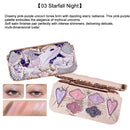 Knight Unicorn Makeup Set with Eyeshadow, Blush, Lipstick and Loose Powder