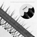 Waterproof Metal Iron Silk Fiber Mascara for Long Curling Lashes