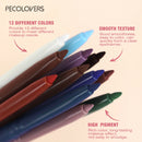 Long-Lasting Waterproof Matte Eyeliner Pencil with Ultra-Fine Tip