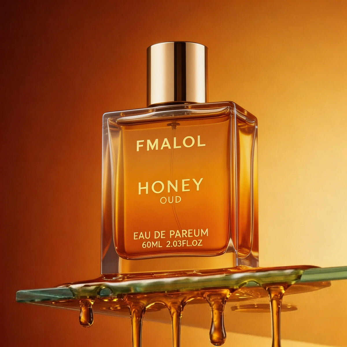 Luxury Long-Lasting Unisex Parfum with Honey, Oud and Patchouli