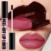 Waterproof Peel-Off Lip Liner and Matte Lip Stain