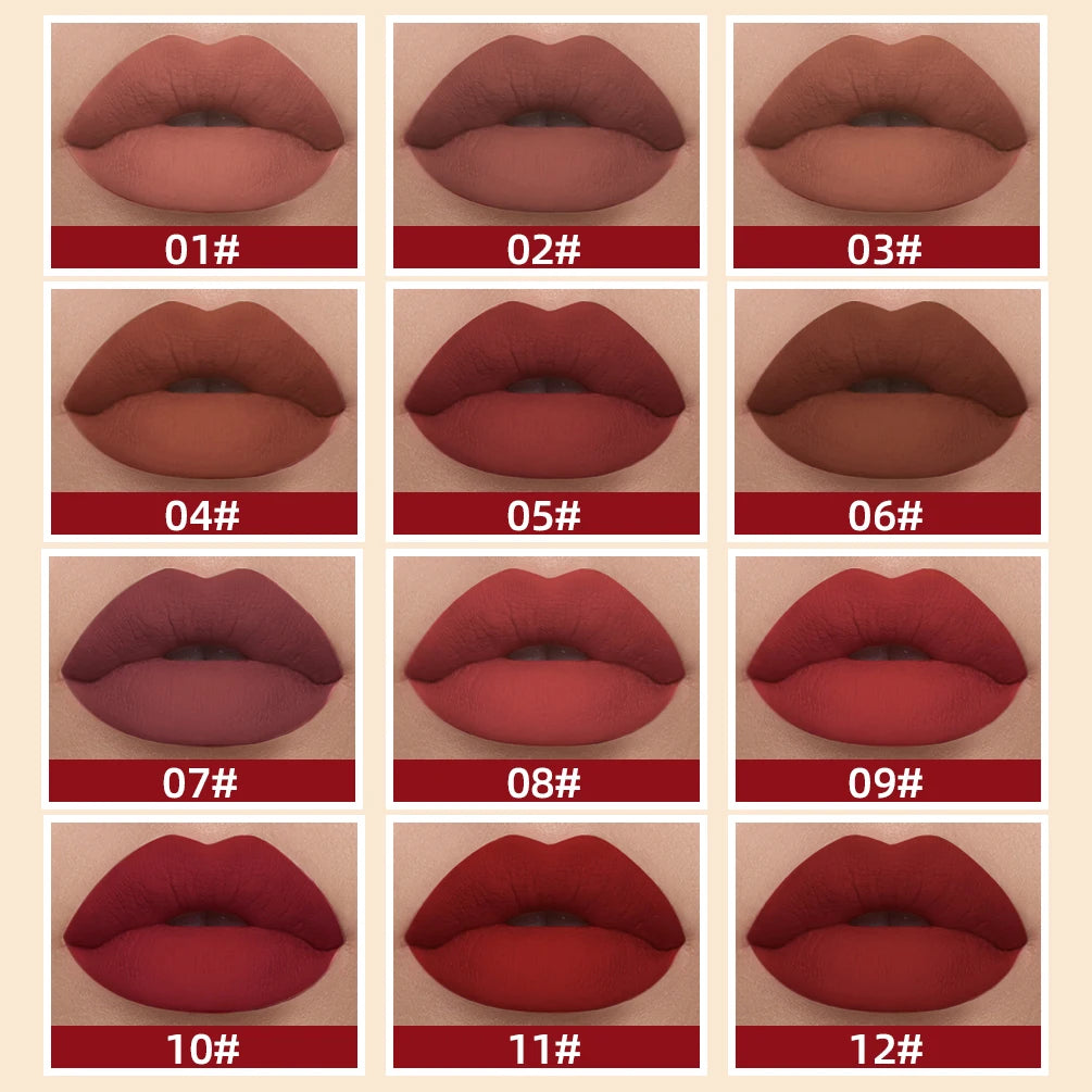Waterproof Velvet Matte Liquid Lipstick