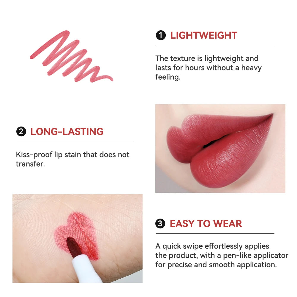 Long Lasting Waterproof Liquid Lip Stain