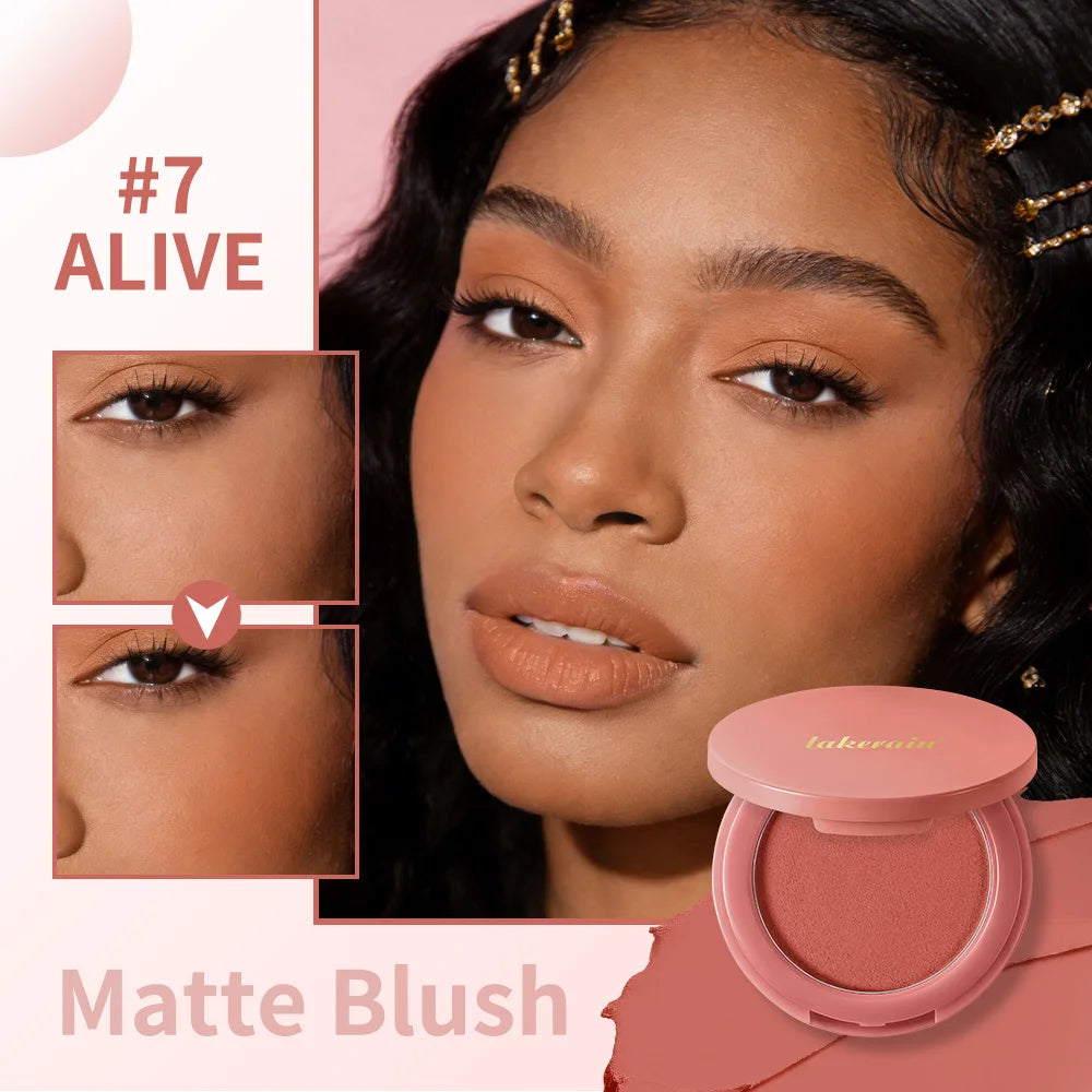 Long-lasting Lightweight Velvety Matte Bouncy Blush