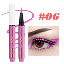 12-Color Neon UV Fluorescent Liquid Eyeliner Set
