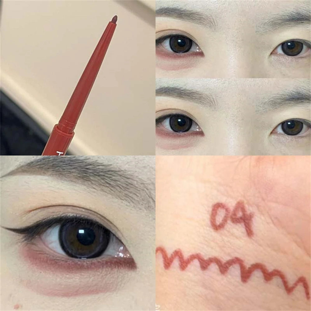 12 Colors Waterproof Long-lasting Eyeliner and Eyeshadow Stick