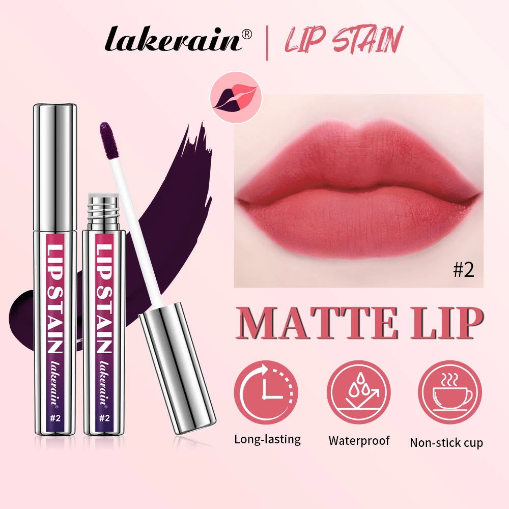 3-Color Peel Off Lip Stain Waterproof Long Lasting Lip Tint