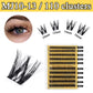 Natural/Volume/Wispy Individual Lashes | 100-120 Clusters