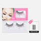 7D False Eyelashes with Colorful Butterfly